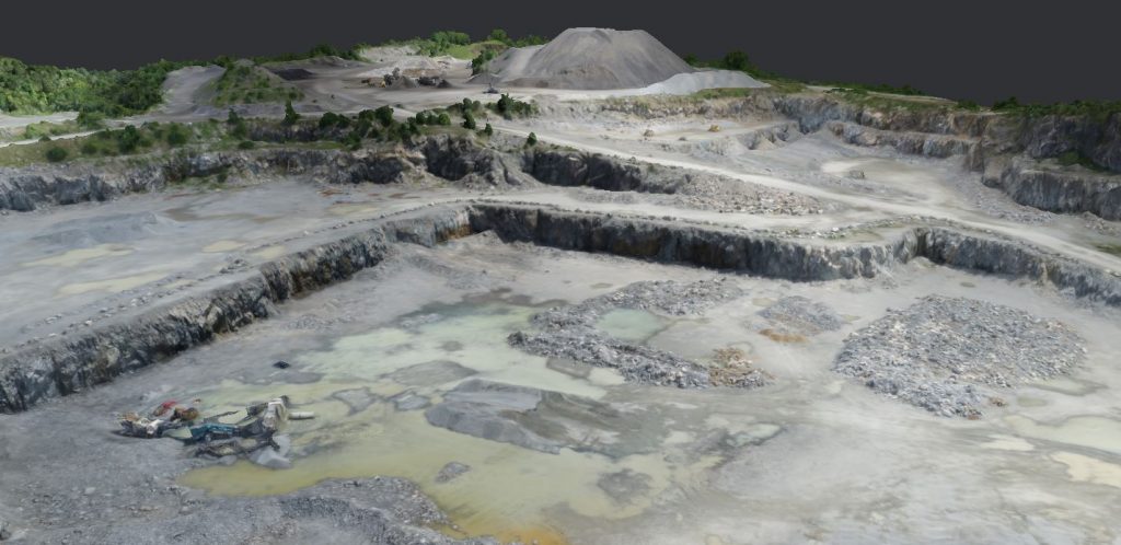 3D drone image